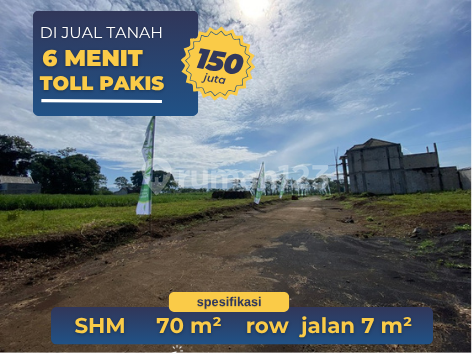 di Jual tanah strategis dekat Toll Pakis dan Bandara Malang 