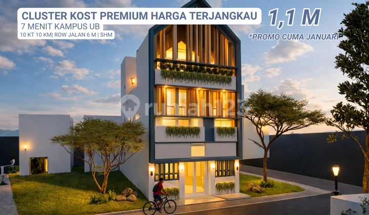 Exclusive Boarding House with Affordable Prices, Daily Cashflow Machine in Malang