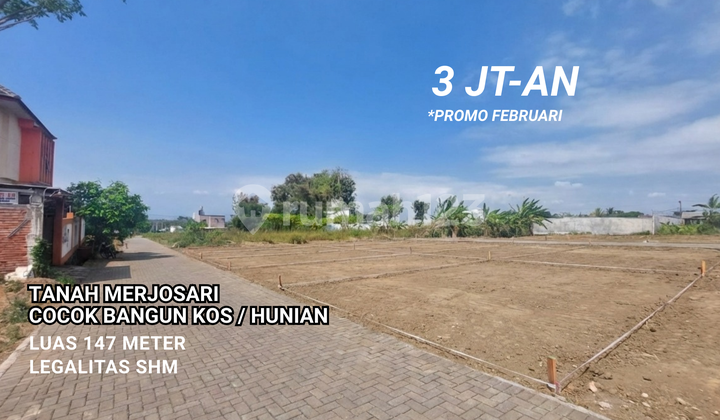 Land Ready to Build in Malang City Suitable for Boarding Houses or Residences Land Ready to Build in Malang City Suitable for Boarding Houses or Residences