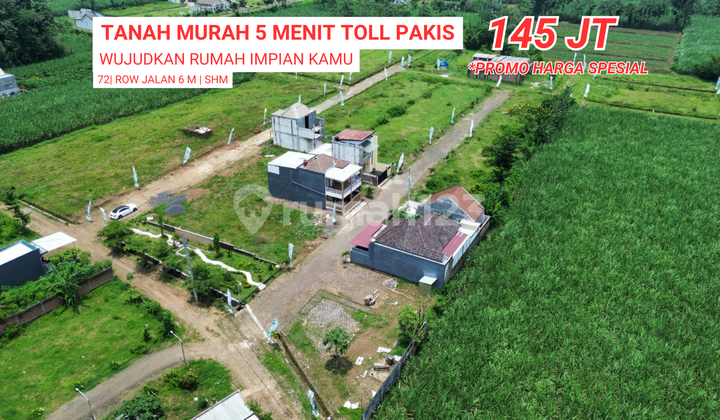 Land for Sale Near Malang City, 5 Minutes to Pakis Toll