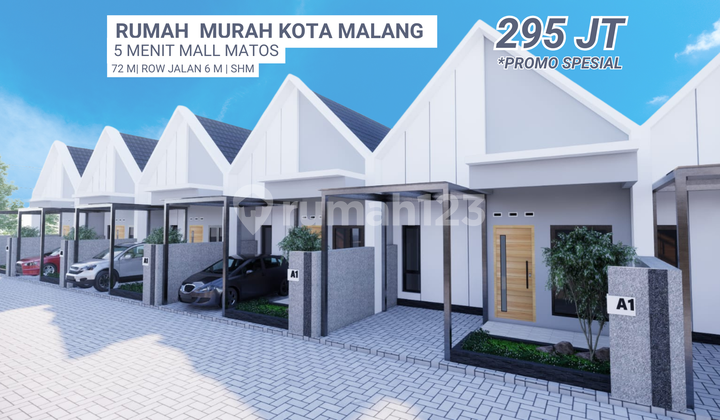 Rumah Murah Kota Malang Dekat Mall Matos
