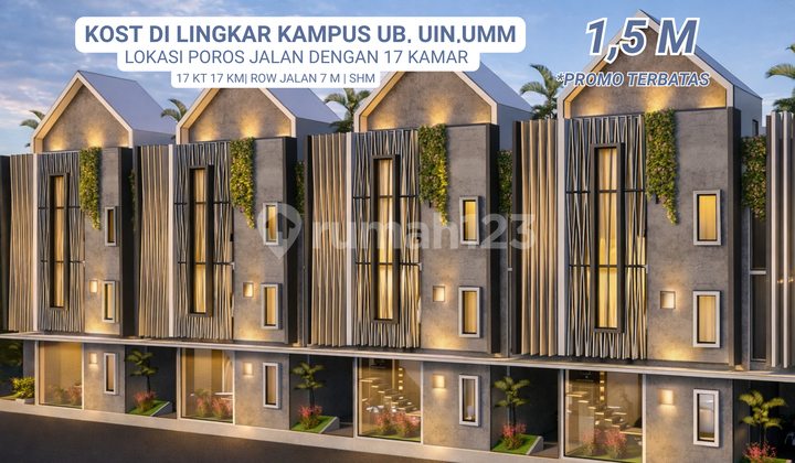 Lokasi Kost Poros Jalan Joyoagung 7 Menit Kampus Ub