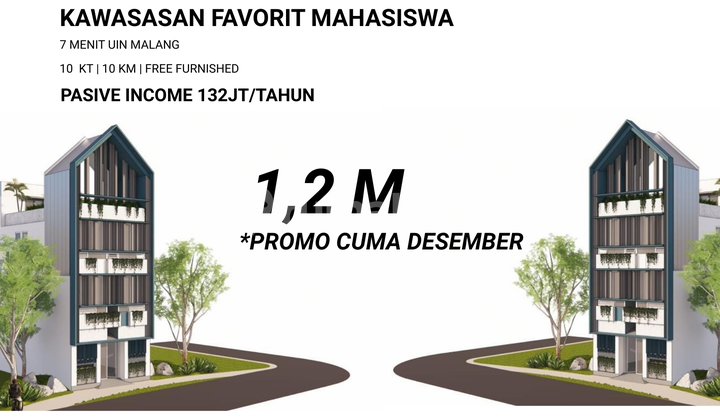 Kost Area Favorit Mahasiswa Daerah Dermo Dau
