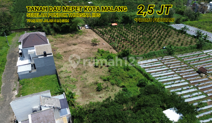 Tanah Murah Mepet Kota Malang Sebelah Pondok Thursina Iibs
