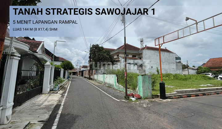 Land for Sale 5 Minutes to Rampal Field, Malang City Land for Sale 5 Minutes to Rampal Field, Malang City