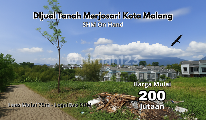 Residential Land in Merjosari, Malang City, Suitable for Housing