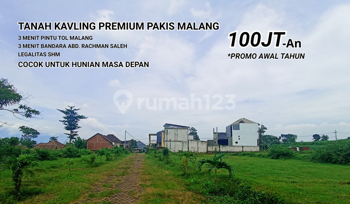 Residential Land 3 Minutes from Pakis Malang Toll Gate