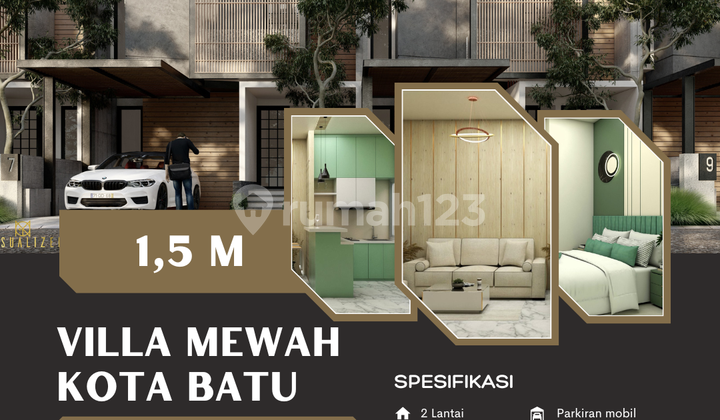 Luxury Villa for Sale in the Heart of Batu City. Earn up to 300 million per year.