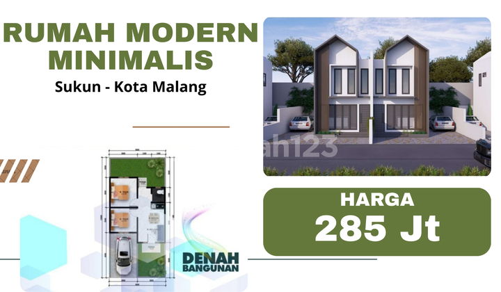Rumah Murah Sukun Kota Malang, 10 Menit Mog