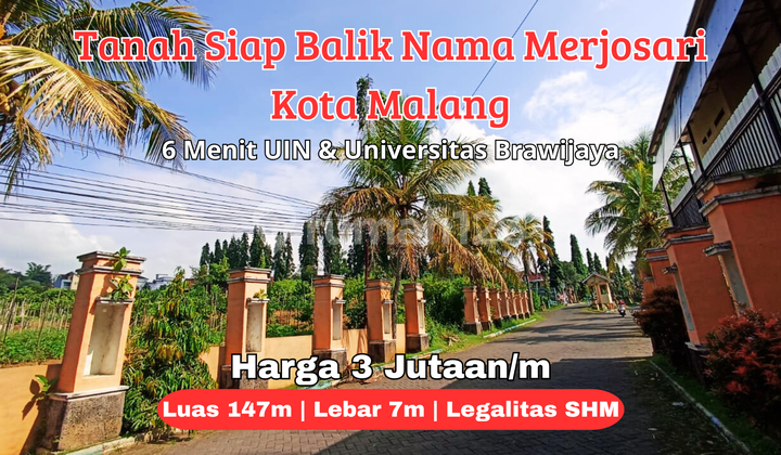 Land Ready for Building in the Merjosari Housing Area, Malang City