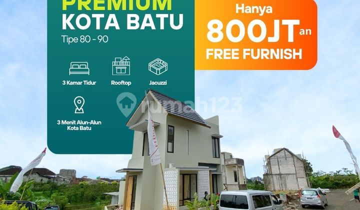 Rumah Cluster Premium Murah Di Tengah Kawasan Wisata Kota Batu 1