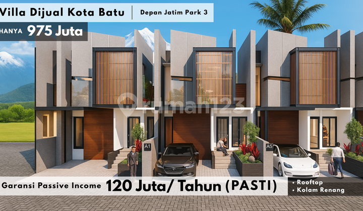 For Sale Villa in Batu City in front of Jatim Park 3 For Sale Villa in Batu City in front of Jatim Park 3