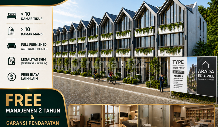Promo Rumah Kost 10 Kamar Full Furnish Merjosari Kota Malang Dekat Kampus Ub Promo Rumah Kost 10 Kamar Full Furnish Merjosari Kota Malang Dekat Kampus Ub