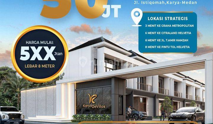 Big Promo Rumah Villa Termurah Daerah Karya  1