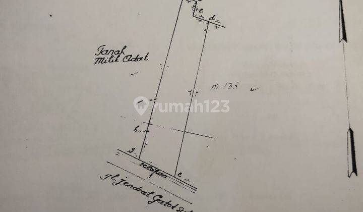 Dijual Tanah di Gatot Subroto Bandung Jawa Barat 1