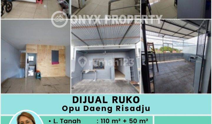 Jual Ruko Di Tengah Kota Dan Siap Huni Di Jln Opu Daeng Risadju 1