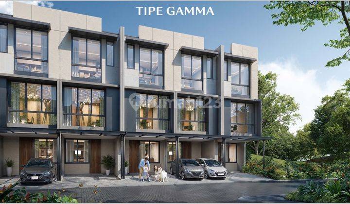 Dijual Rumah Baru 3 Lantai, Uk 4x9, Type Gamma, Cluster Casa Montana, di Casa Pasadena Pik 2 1