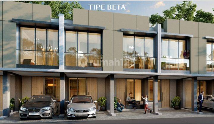 Dijual Rumah Baru 2 Lantai, Type Beta, Uk 3,5x9 M, Cluster Casa Montana, di Casa Pasadena Pik 2 1