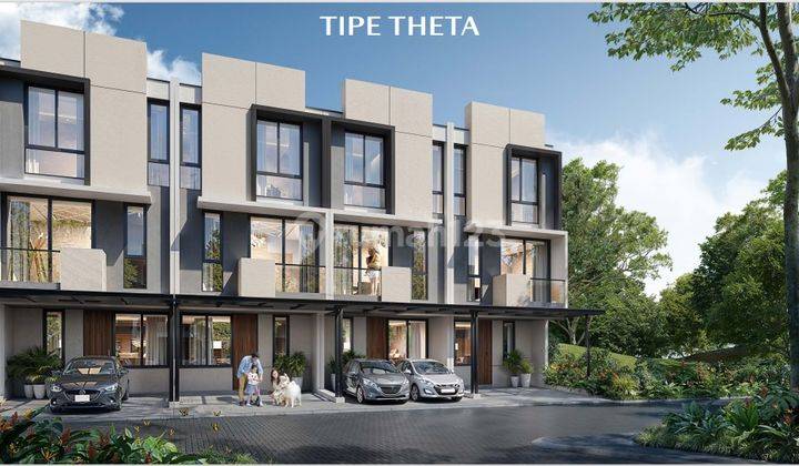 Dijual Rumah Baru 3 Lantai, Uk 5x9 M, Type Theta, Cluster Casa Montana, di Casa Pasadena Pik 2 1