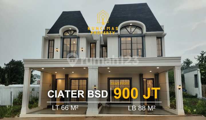 Termurah Rumah American Classic 2 Lantai di Ciater - BSD Tangerang Selatan Termurah Rumah American Classic 2 Lantai di Ciater - BSD Tangerang Selatan