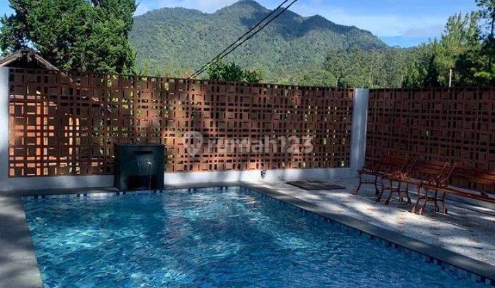 Jual Hunian Mewah Modren Furnished With Private Pool Di Lembang 1