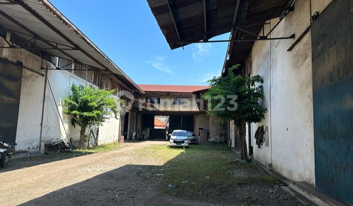Gudang & Kantor Perak - Semampir, LT 4000, Dekat Pelabuhan & Toll 1