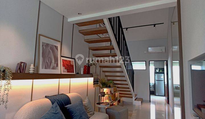 Rumah Mezanine Minimalis Desain Aesthetic Bonus DP Minimalis di Gresik | P-3-001-1 2