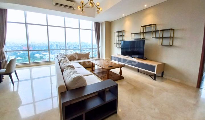 PENTHOUSE THE BRANZ APARTMENT, 3BR FULL FURNISHED MEWAH DENGAN PRIVATE LIFT, DEKAT AKSES MRT 