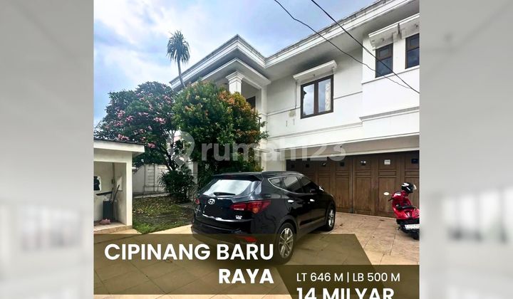 Cocok untuk Kantor Ataupun Hunian, Row Jalan Lebar di Cipinang Baru Raya Cocok untuk Kantor Ataupun Hunian, Row Jalan Lebar di Cipinang Baru Raya