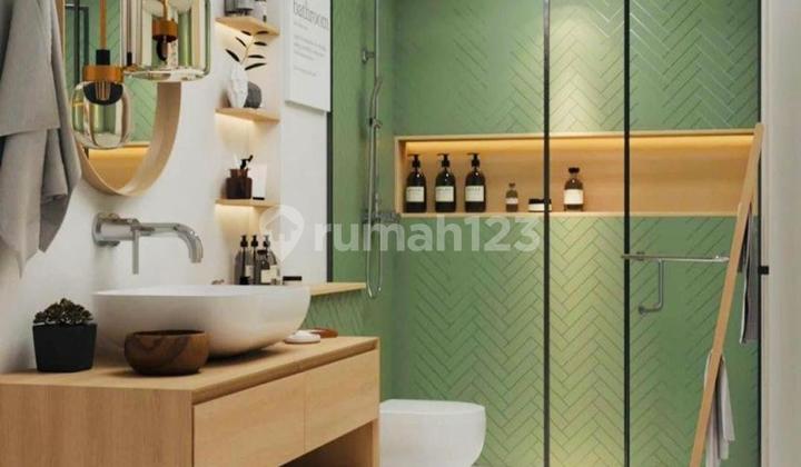 Apartemen Taman Rasuna 2 BR Modern dan Estetik Interior