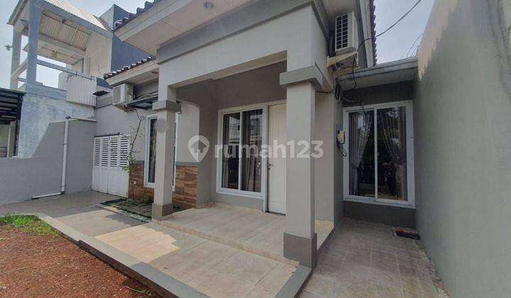 Rumah Besar Bagus Semi Furnish Di Villa Melati Mas 1