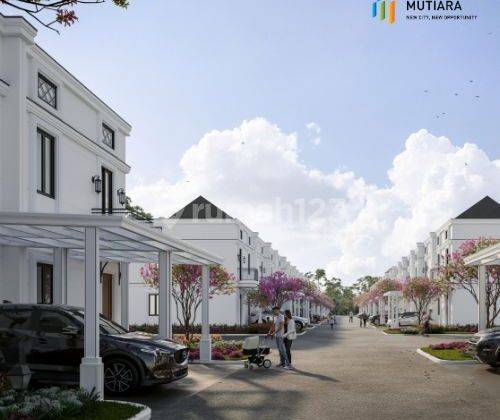 Di Jual Rumah Mewah 2 Lantai Gaya Eropa Lokasi Dekat Bandara 1