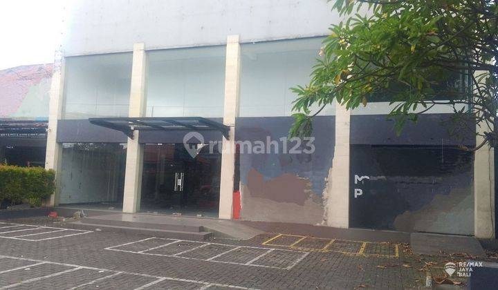 Gedung 1 lantai ex showroom Disewakan, di Denpasar Barat 2