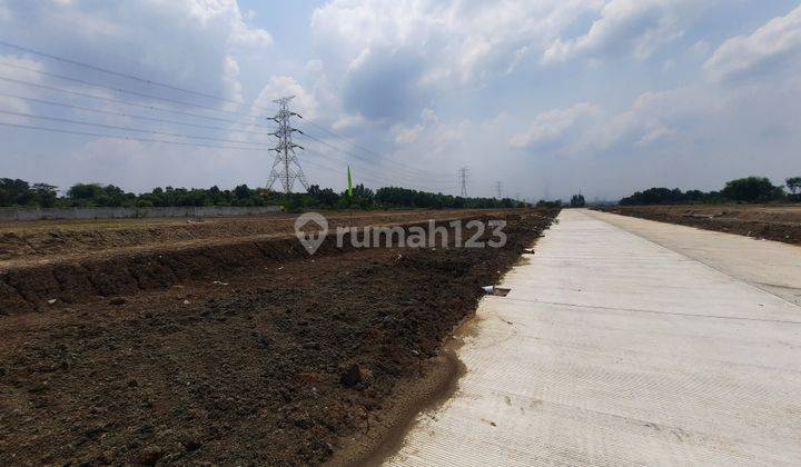 Lahan Industrial Siap Bangun Dekat Pintu Tol Deltamas 1