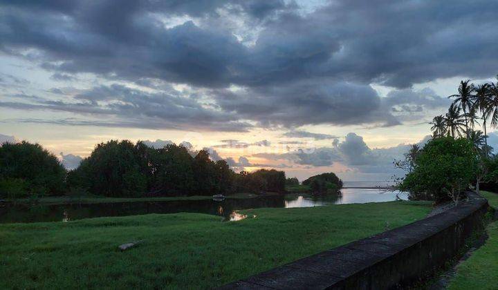 Tanah Kebun Dekat Pantai Berbatasan Dengan Jalan Utama Di Tabanan Bali 1