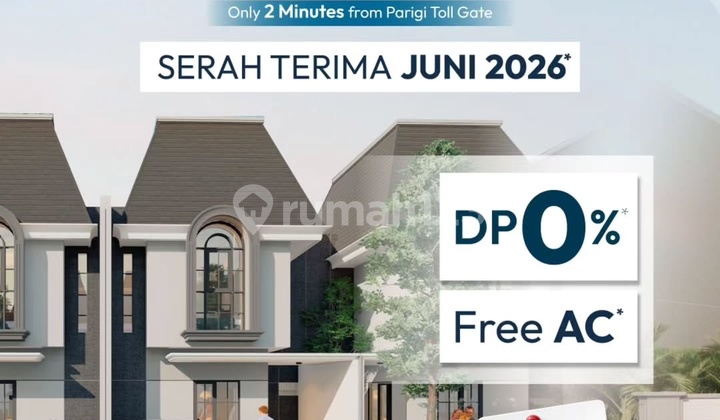 Rumah Tipe Lexy Kiwi Residence Graha Raya Bintaro Dekat Tol 2