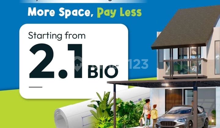 Tipe Vyne Rumah DP 0% Vazza Living Graha Raya Dekat Pintu Tol