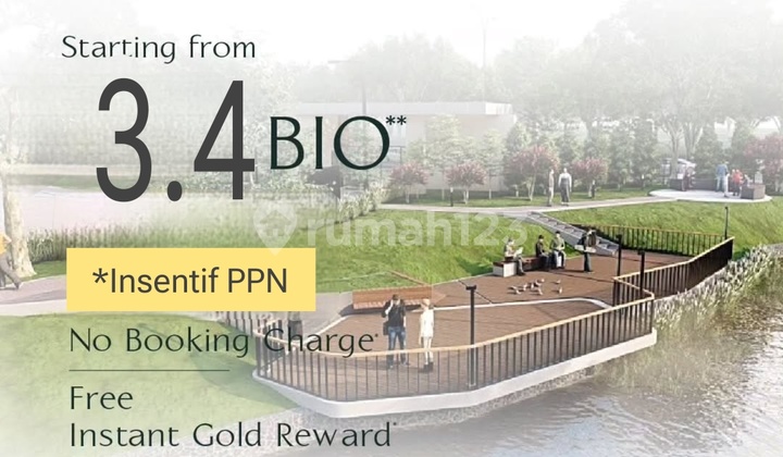 Rumah Tipe Cherrywood Damara Graha Raya 4+1 Kt Dekat Alam Sutera