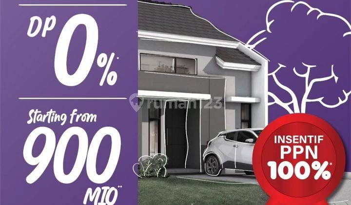 I Gardenia Graha Raya Rumah 900jtan Kpr Dp 0% 1