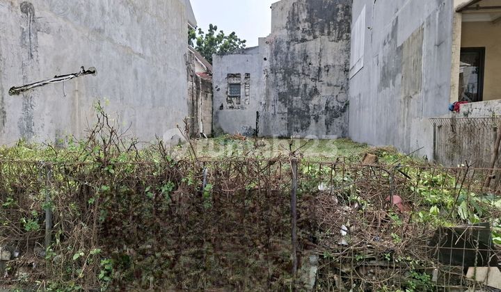 tampak depan tanah kavling di bintaro jaya