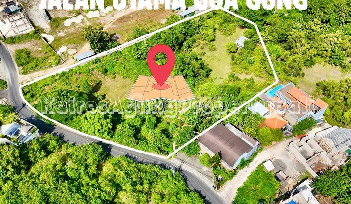 Dijual Tanah Kavling Murah Di Jalan Utama Goa Gong Ungasan Jimbaran Bali 1