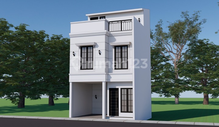 Two-Story House in Kukusan Beji with SHM Two-Story House in Kukusan Beji with SHM