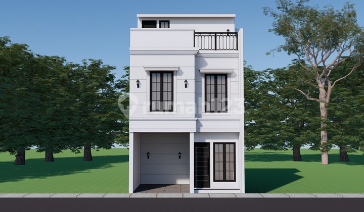 Two-Story House in Kukusan Beji with SHM 2