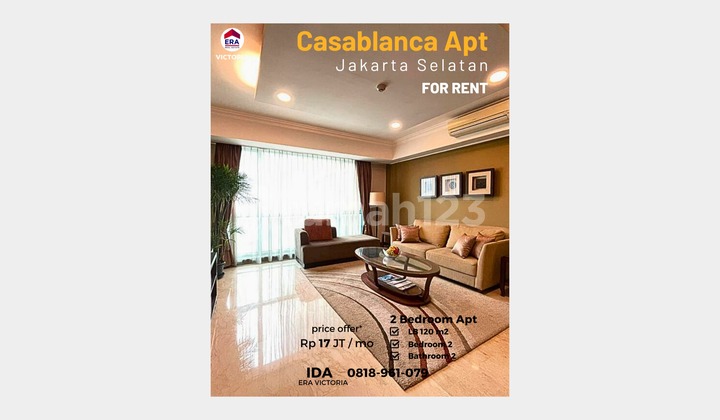 FOR RENT !!!!! Casablanca 2 BR Apt