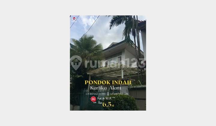 !!!! Turun Harga !!!! Hunian di Kawasan Pondok Indah Dekat Pondok Indah Mall Dekat Akses Tol
