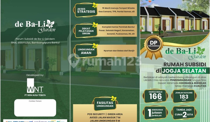 Rumah Subsidi Banguntapan 2