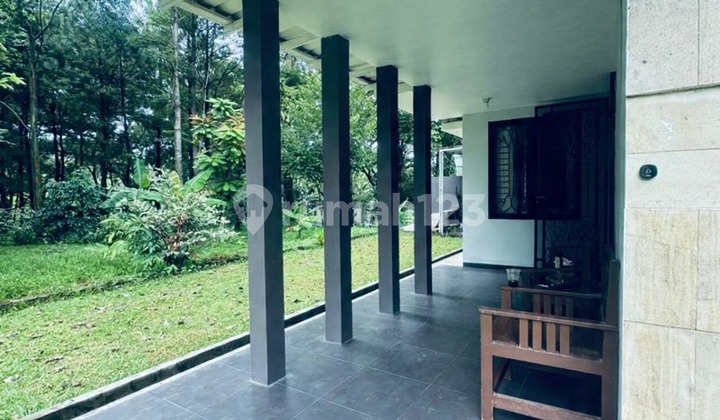 For Sale Modern Minimalist House Ready to Occupy Position on Corner Next to Park in Sentul City Area 2