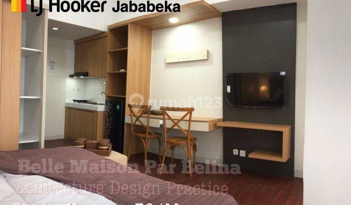 Dijual Atau Disewakan Apartemen Ff Type Studio, Vasanta Mm2100  2