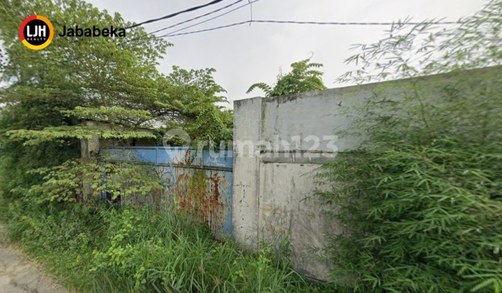 Dijual Tanah + Gudang Ex Workshop di Jababeka Cikarang Timur