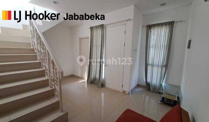 Disewakan Rumah Semi Furnished 2 Lantai Cluster Monaco Jababeka 2